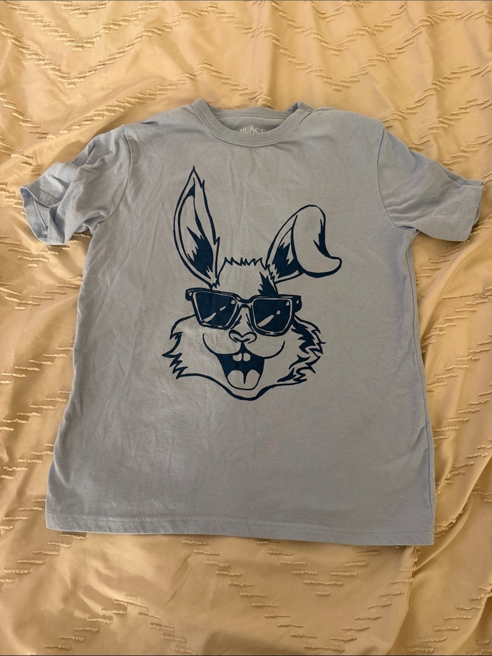The Children’s Place Light Blue Kids' Tee with White Logo